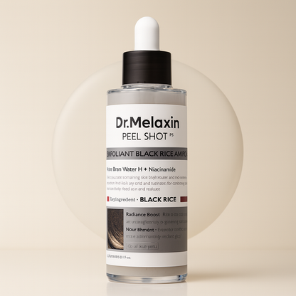 Dr.Melaxin Peel Shot Glow Set – Turmeric Spray & Rice Ampoule Duo