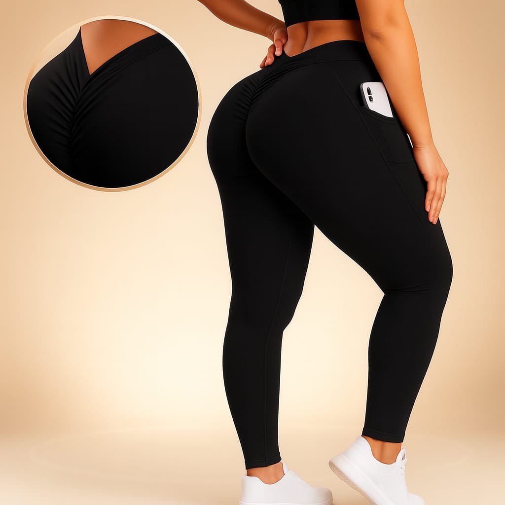 CurveEnhance V-Cut Leggings™