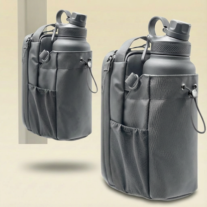 Magnetic Gym Bag for Men and Women - Sling Bottle With Magnetic Attachmment